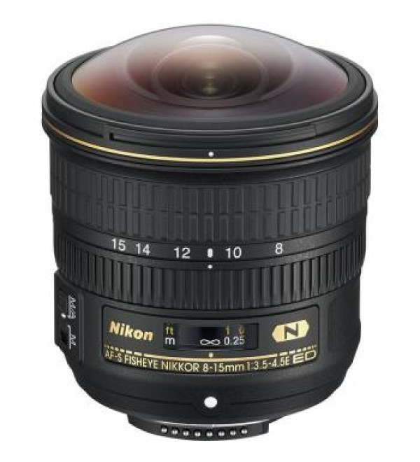 Nikon AF-S Fisheye NIKKOR 8-15mm f/3.5-4.5E ED Lens